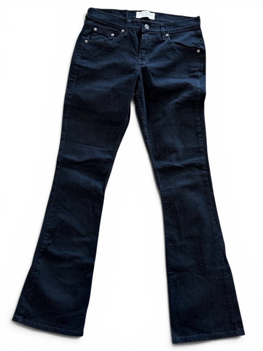 Levi’s Stretch Boot Cut Jeans in Black. Misses 6 Long.